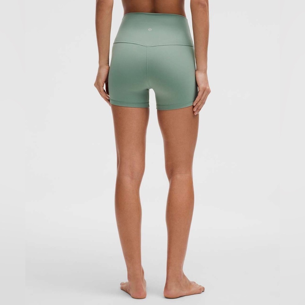 Lululemon Align High-Rise Short 4” - Crater Blue, Size 12 - Picture 3 of 5